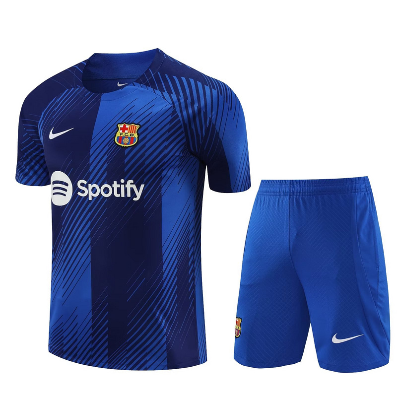 AAA Quality Barcelona 23/24 Blue Training Kit Jerseys